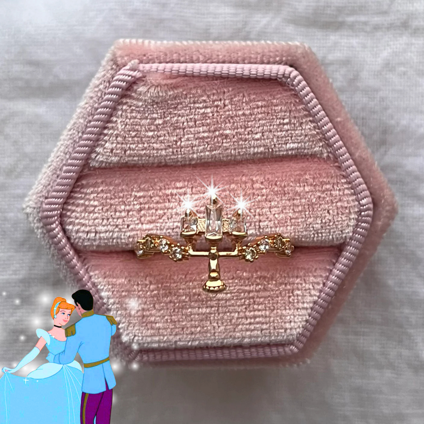Disney Inspired Candelabra Ring