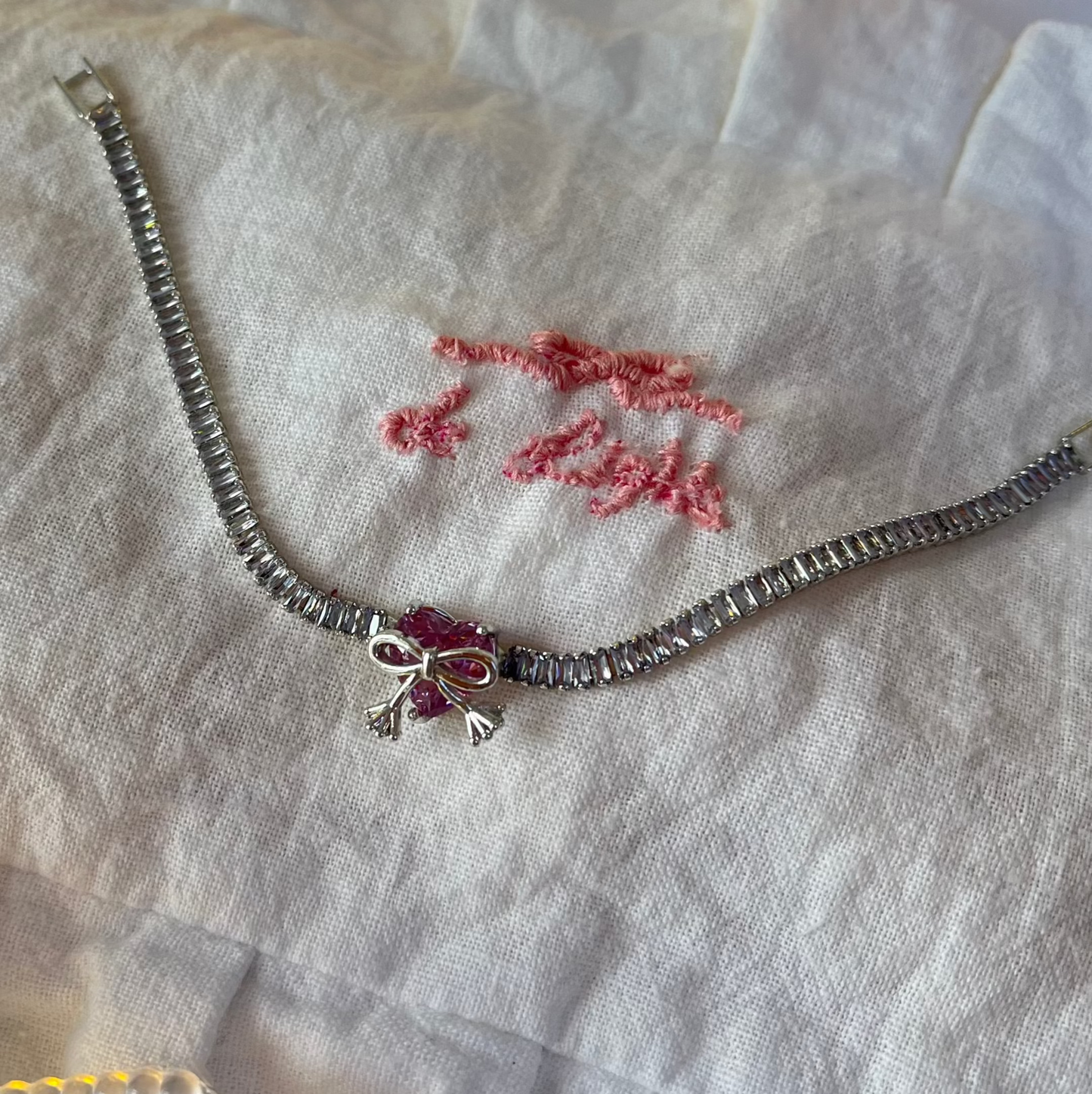Süßigkeiten-Herz-Armband