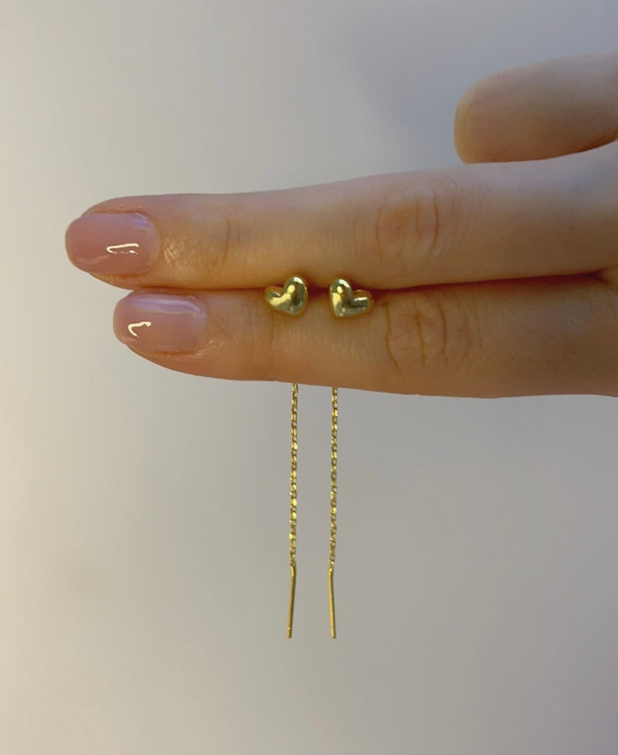 14K Gold Filled 925 Silver Earrings