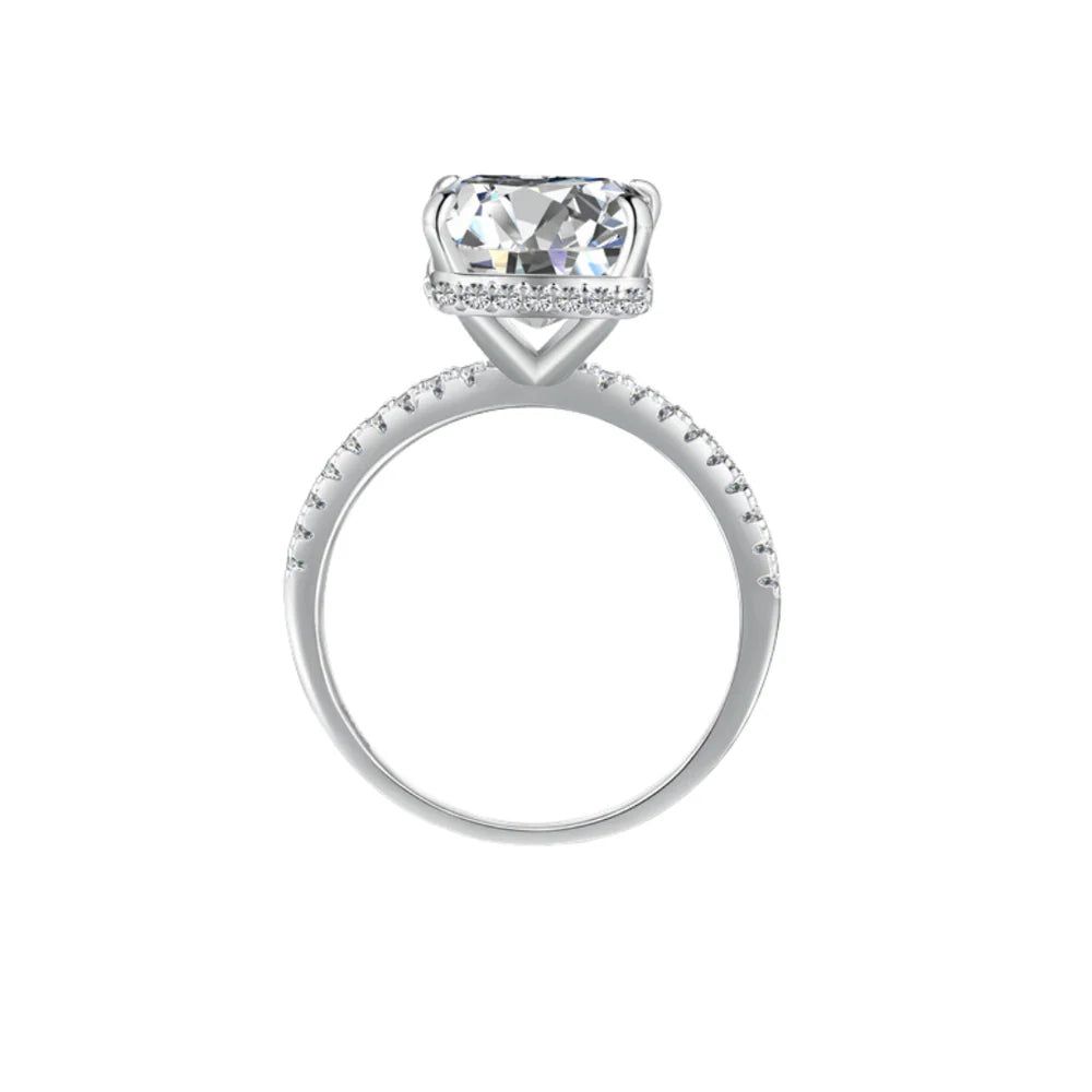 7 Carats Crushed Ice Ring