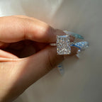 7 Carats Crushed Ice Ring