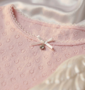 Organik Pamuk Top (Beyaz/Pembe)