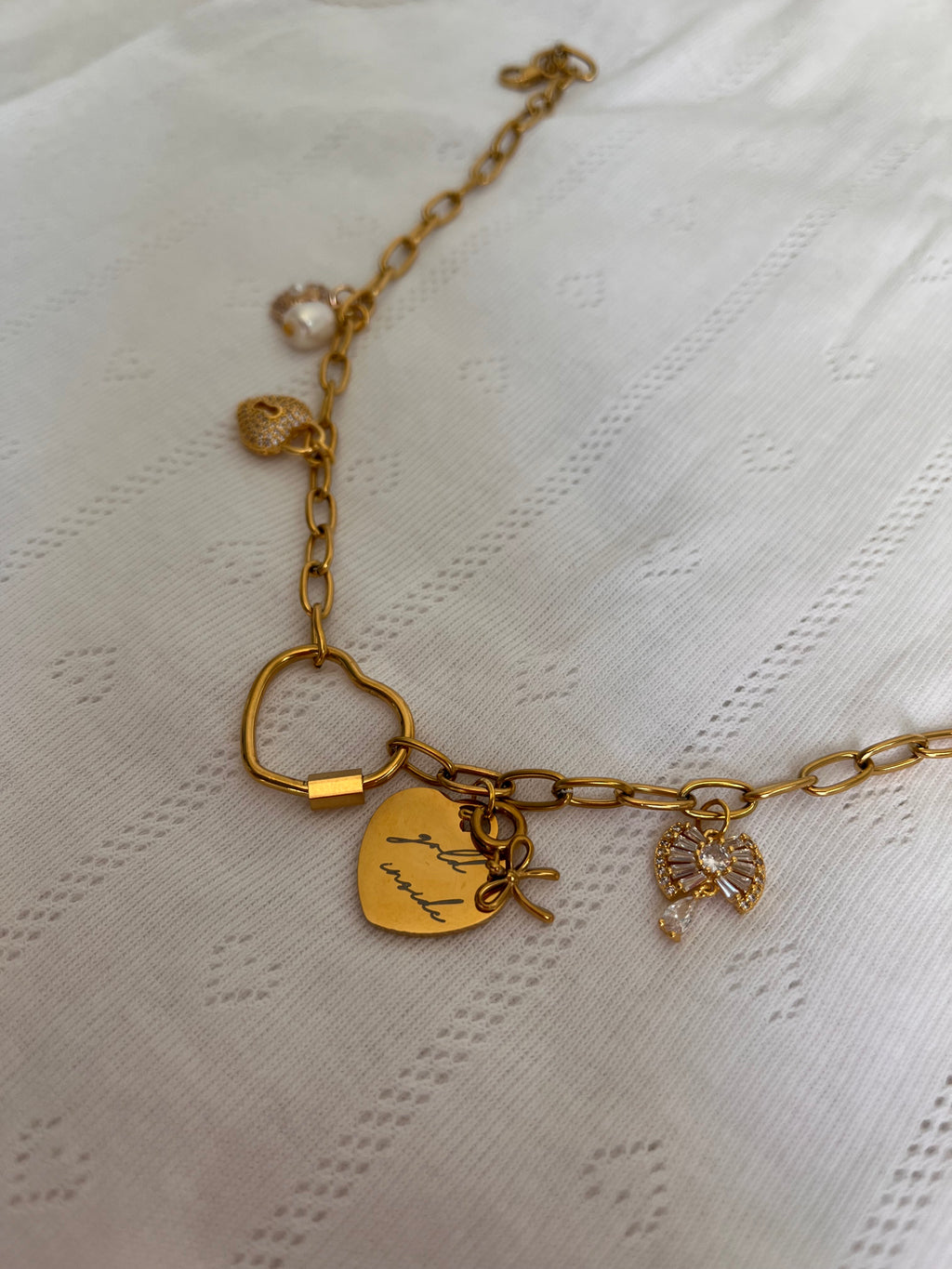 Heart Chain For Multiple Charms