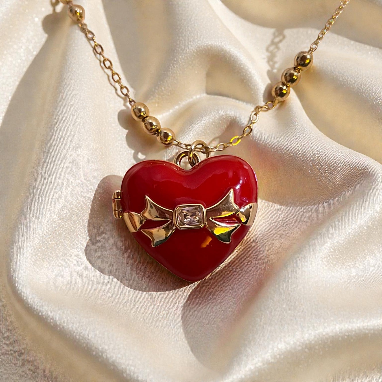 Chocolate Box Locket Necklace