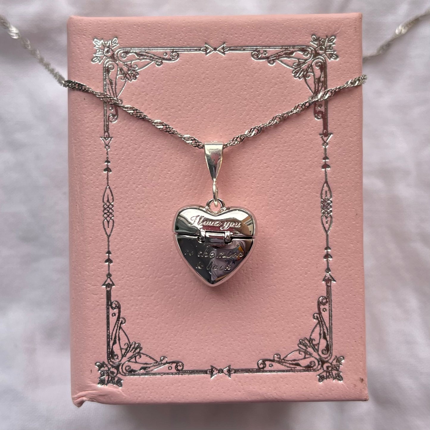 de Light Box Pendant 925 Sterling Silver
