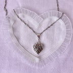 Heart Quote Necklace 925 Sterling Silver