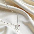 925 Silver deLight Bow Chain Necklace