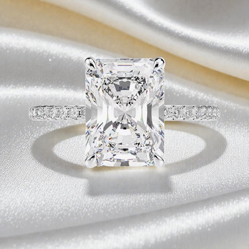 7 Carats Crushed Ice Ring