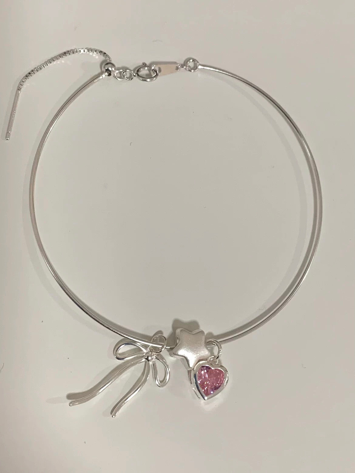 925 Silver deLight Bow Chain Bracelet