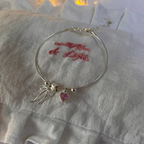 925 Silver deLight Bow Chain Bracelet