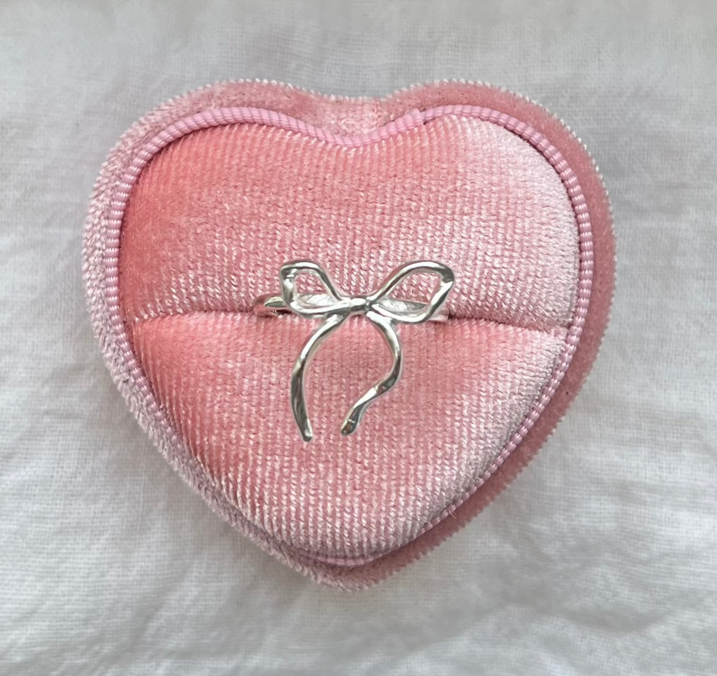 Bow Ring 925 Silver