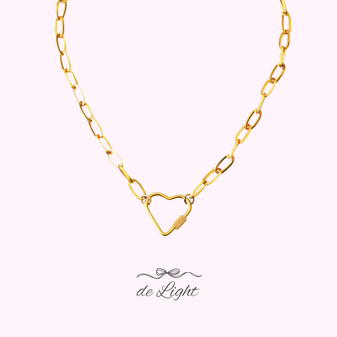 Heart Chain For Multiple Charms