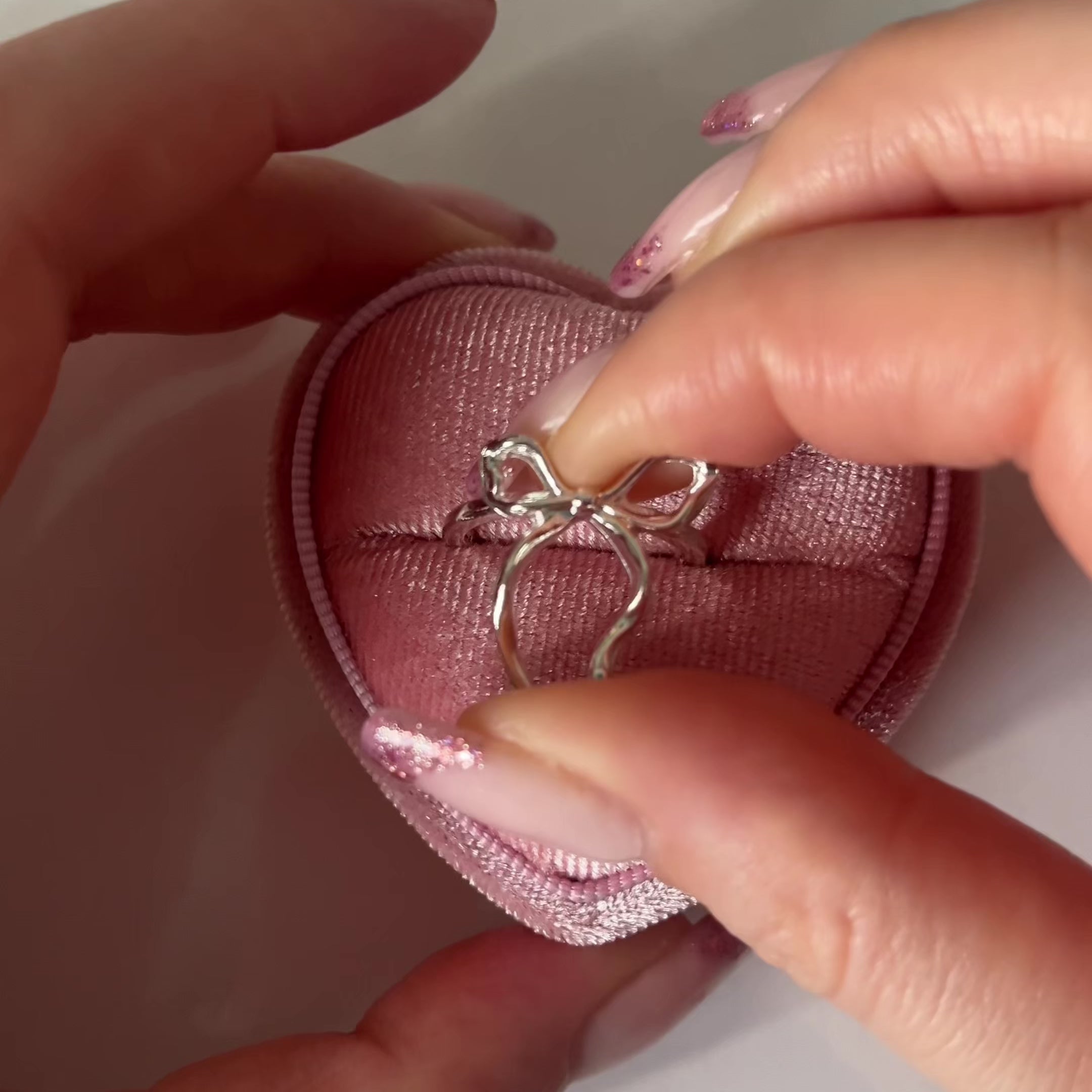 Bow Ring 925 Silver