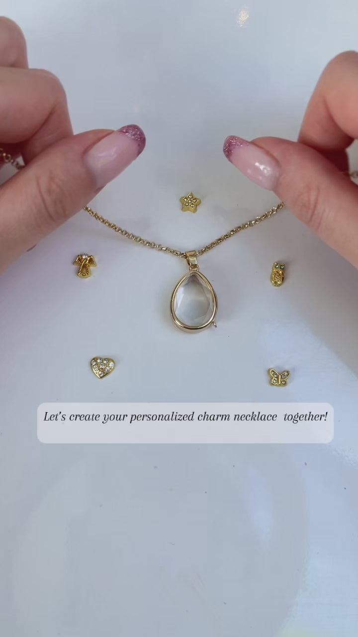 Locked Charm Necklace (Base Only)
