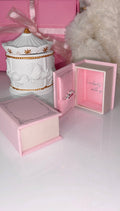 Rosa ästhetische Geschenkbox